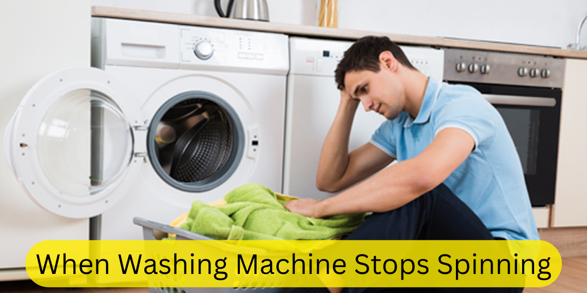 When Washing Machine Stops Spinning