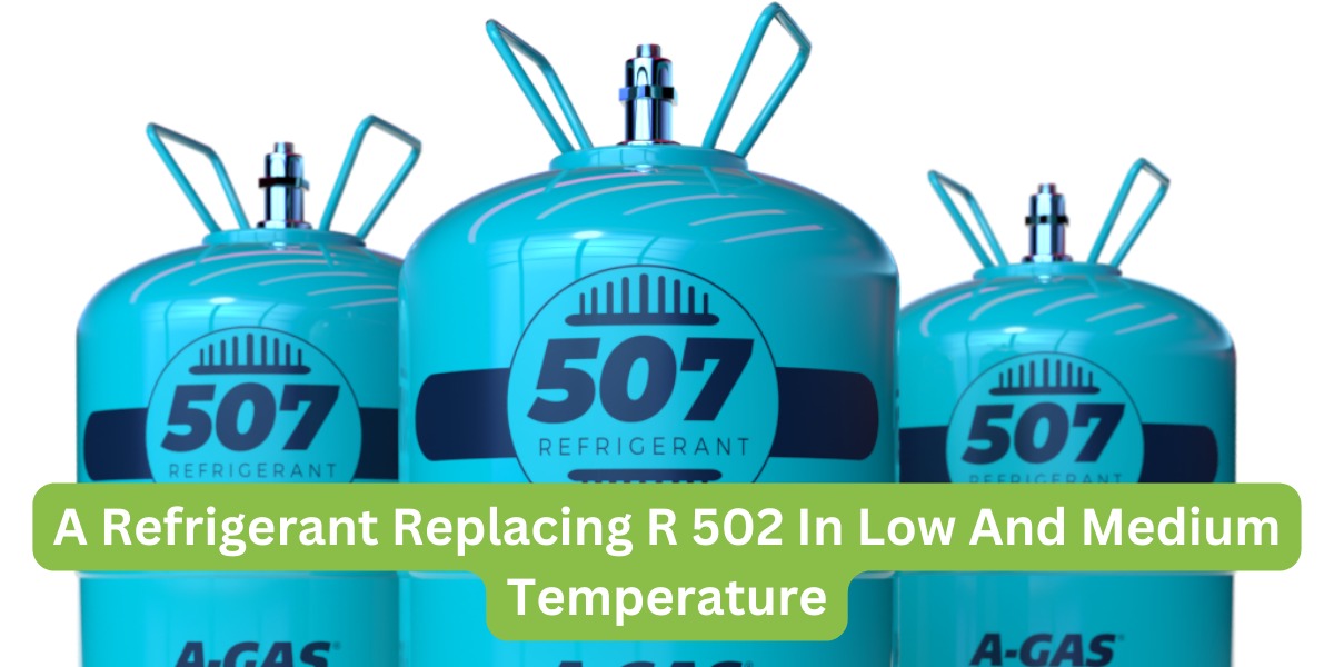 A Refrigerant Replacing R 502 In Low And Medium Temperature