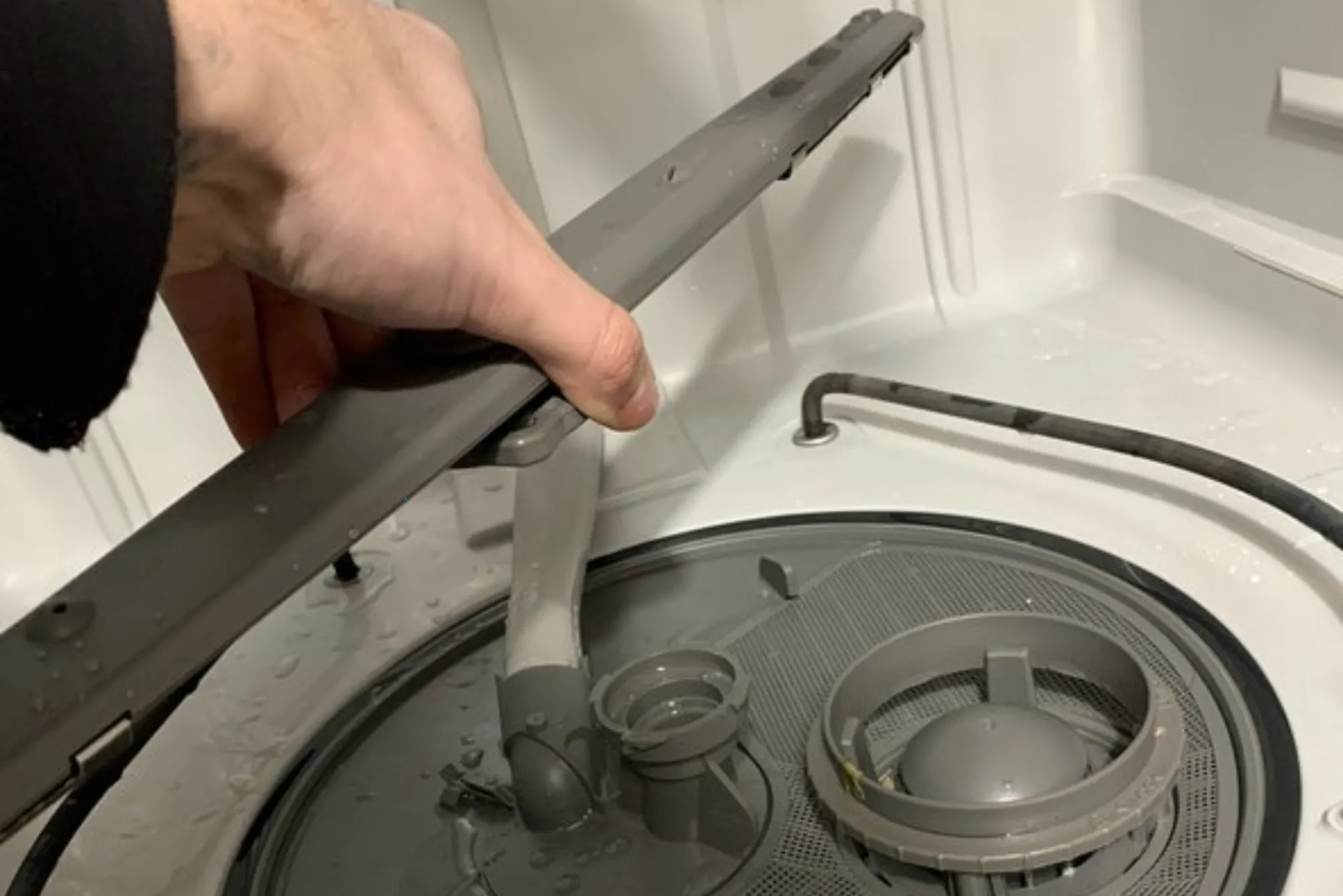 How to Replace a Dishwasher Lower Spray Arm
