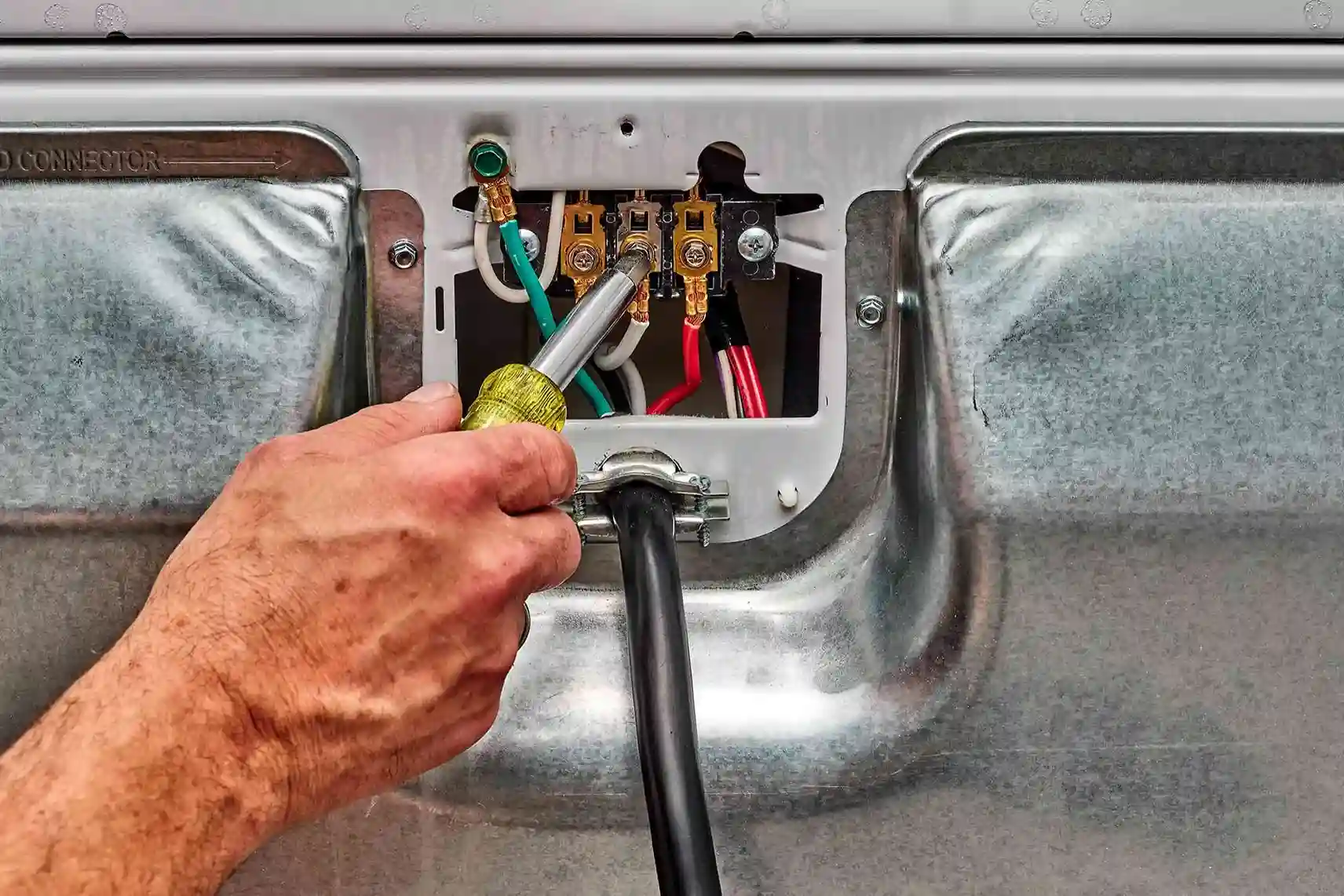 Dryer Electrical Panel Fixing