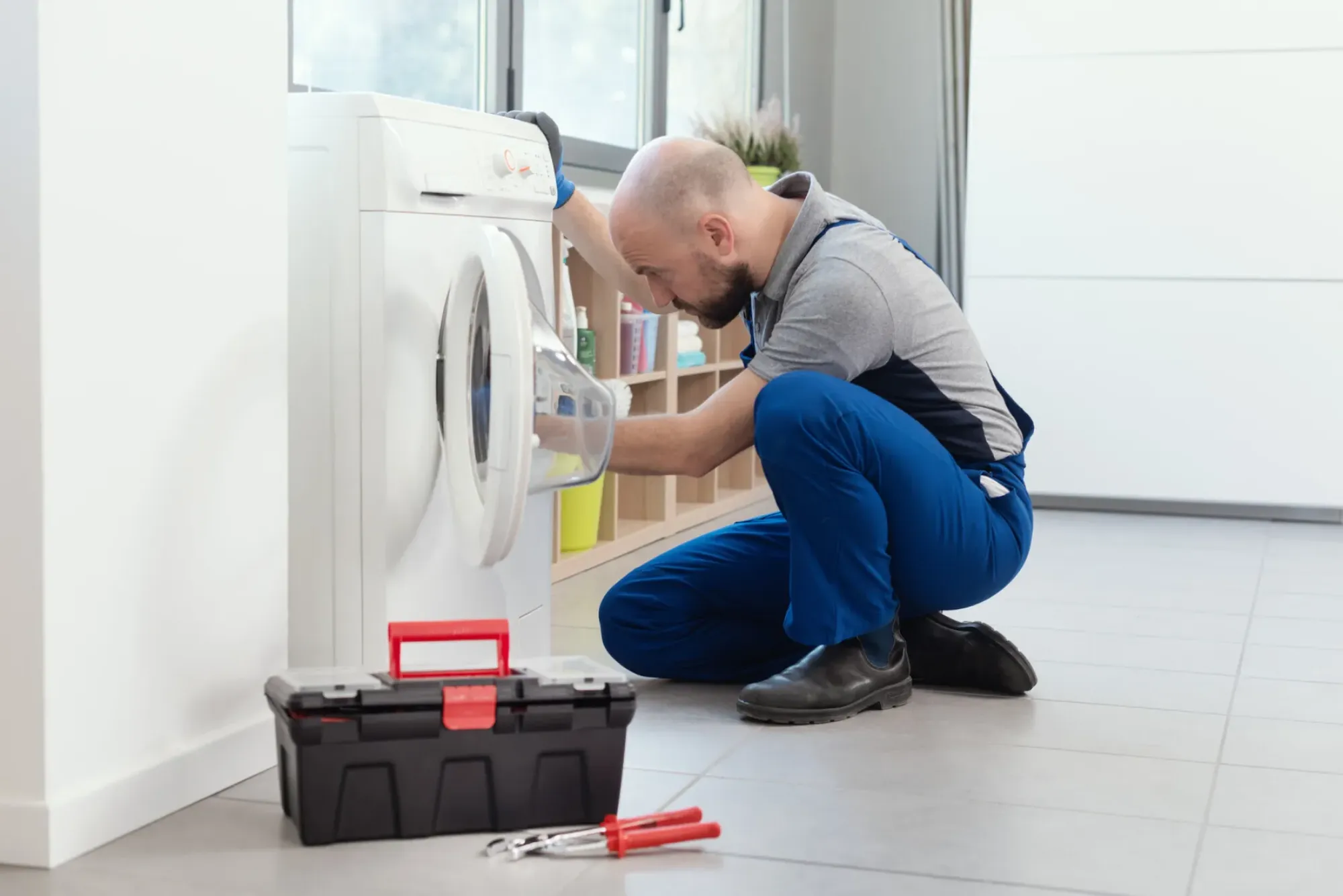 Washing Machine Technician Home Visit Dubai