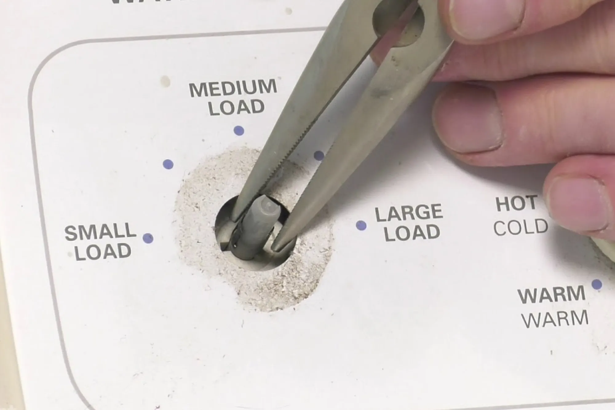 Washer Cycle Selector Knob Repair
