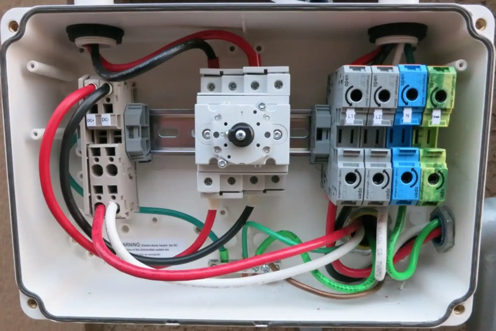 AC Disconnect Box Repair