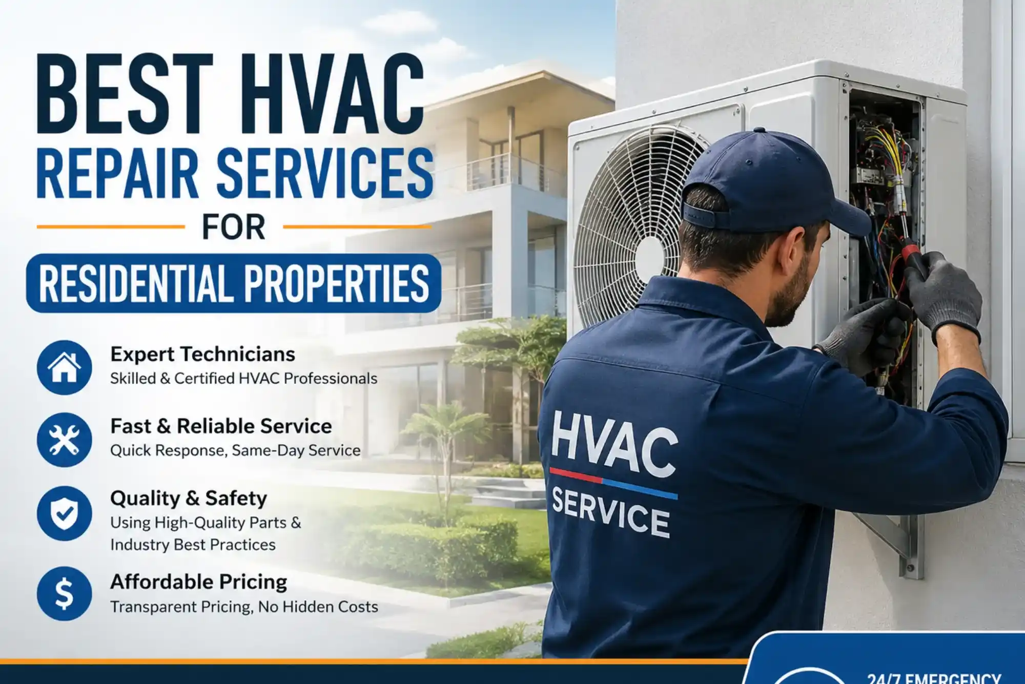 Best HVAC Repair Services For Residential Properties