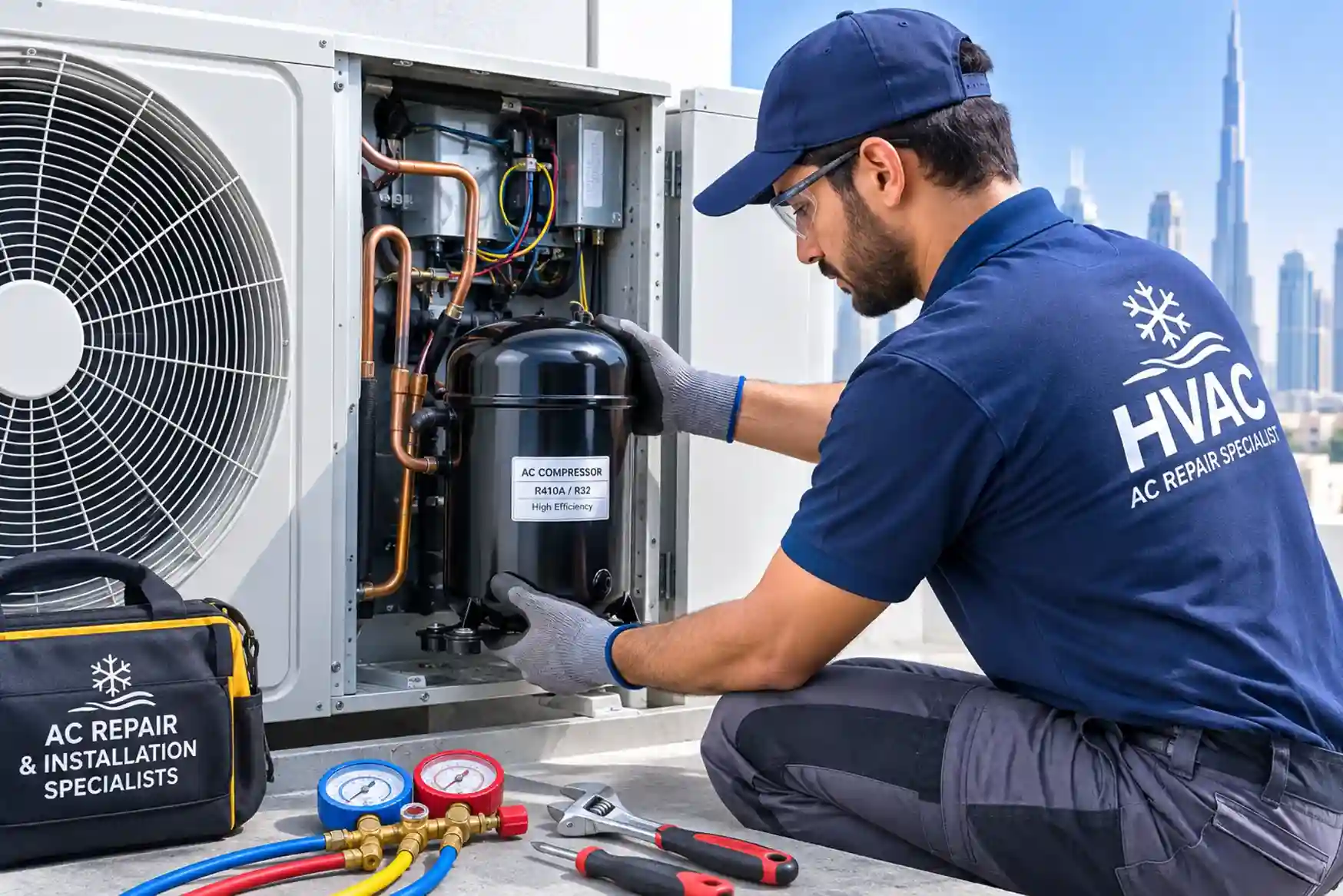 Professional AC Compressor Replacement And Repair Services